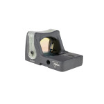 Trijicon RMR® Dual Illuminated 9.0 MOA Green Dot Sniper Gray Cerakote RM33 Low Picatinny Rail Mount